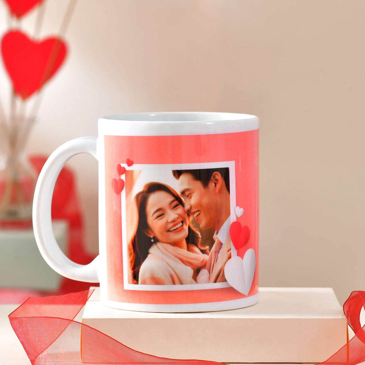 Mug with  Chocolate Gift Basket for Love One