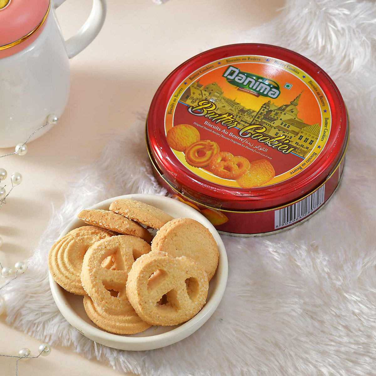 Birthday Tea Coaster, Chocolate and Cookies Combo