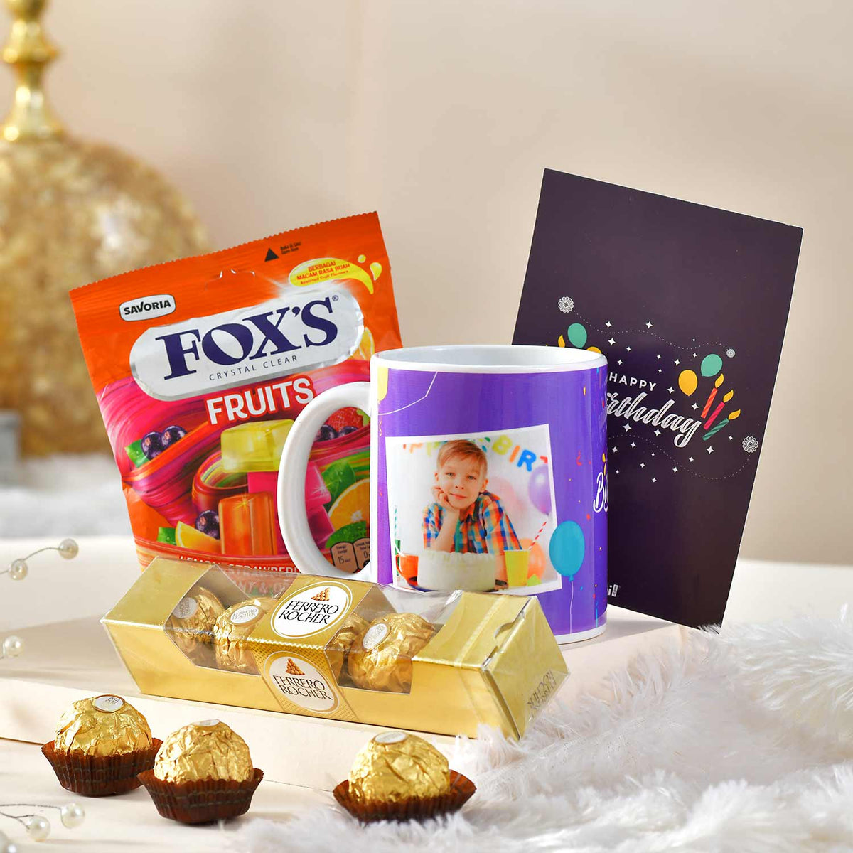 Customized Birthday Mug and Chocolate Treat