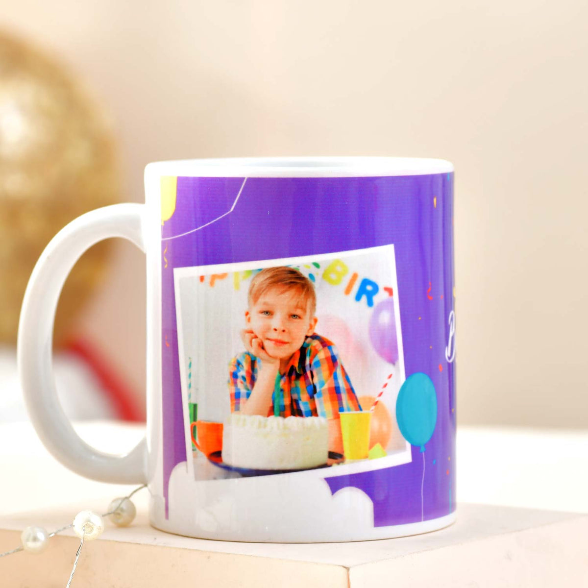 Customized Birthday Mug and Chocolate Treat