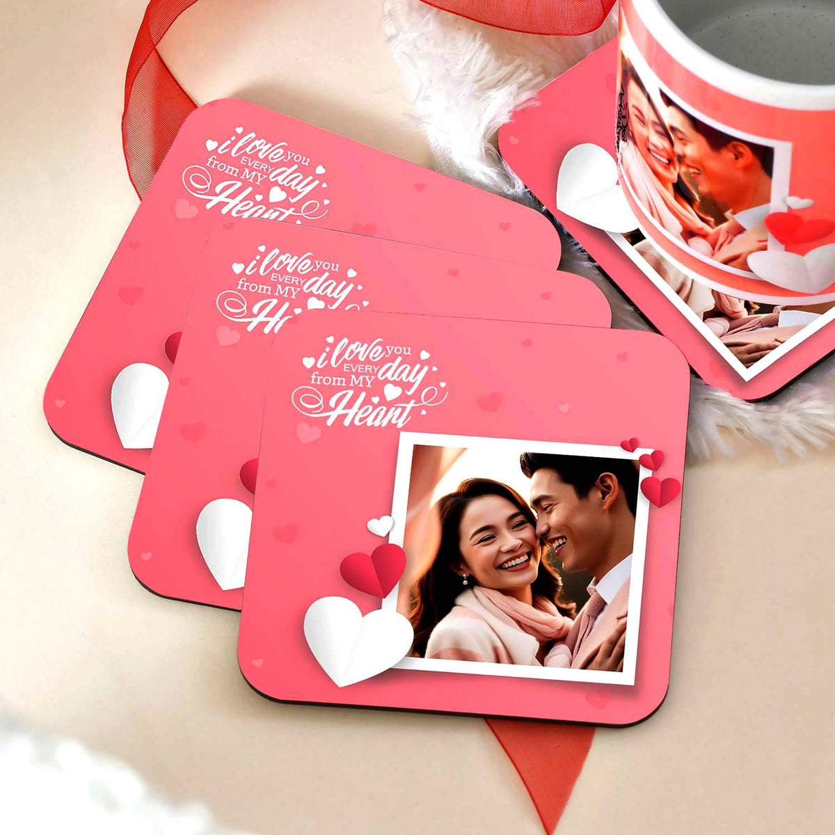 Romantic Coffee and Gift Treat for Love