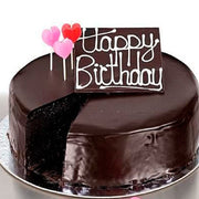 Fresh Cream Chocolate Birthday Cake