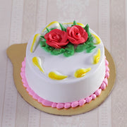 Fresh Cream Vanilla  Cake