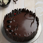 Half kg Eggless Dark Chocolate Cake
