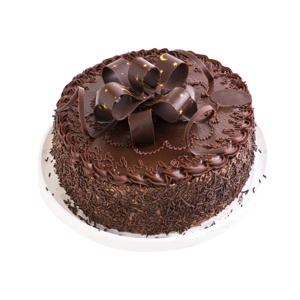 Fresh Chocolate Chips  Cream Cake