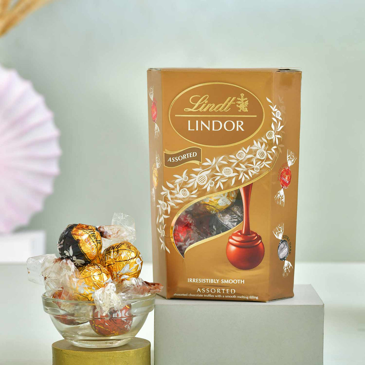 Diwali Gift Box of Cookies Lindor and Soan Papdi