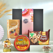 Diwali Gift Box of Cookies Lindor and Soan Papdi