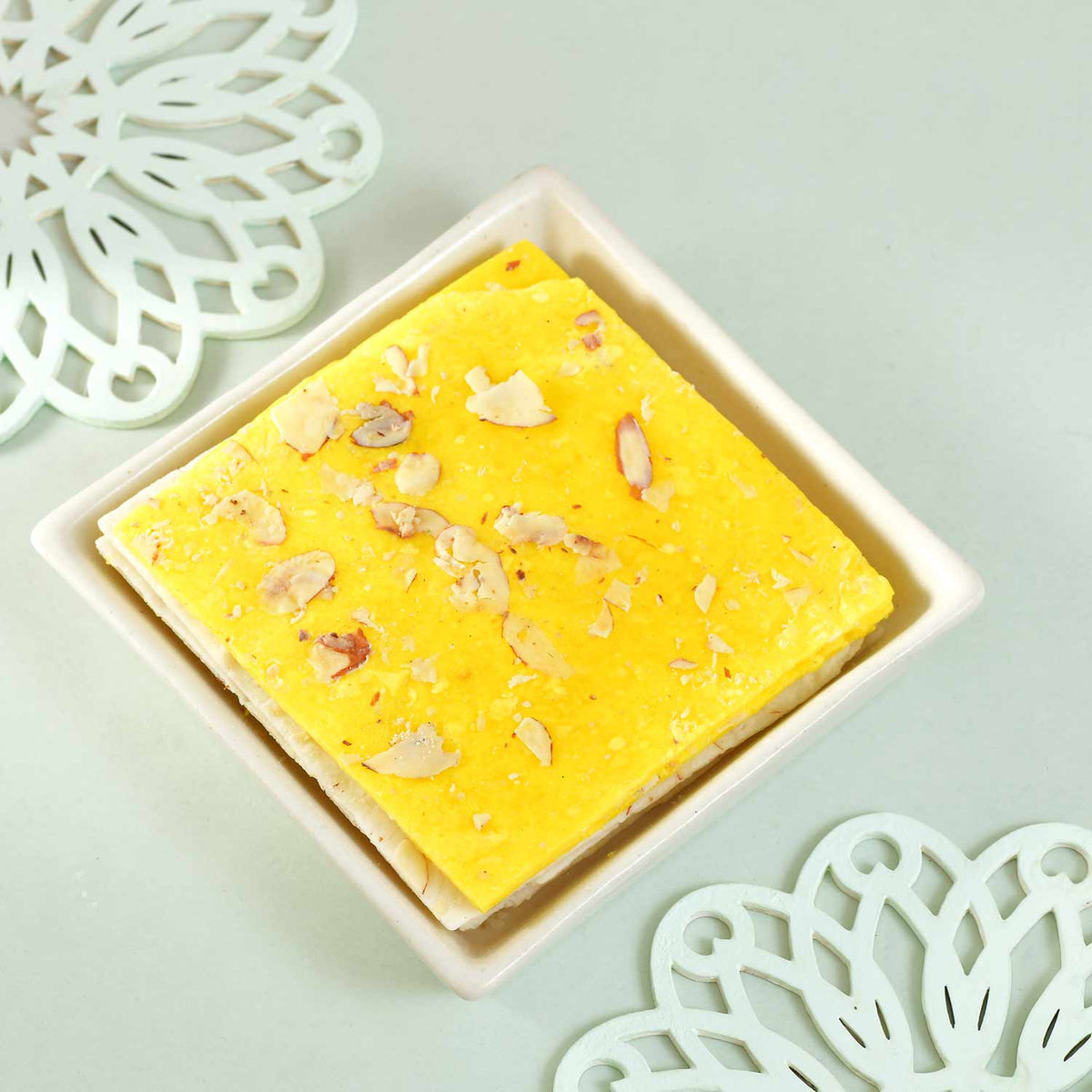 Premium Diwali Gift Box of Lindor Chocolates and Dry fruit Bombay Halwa