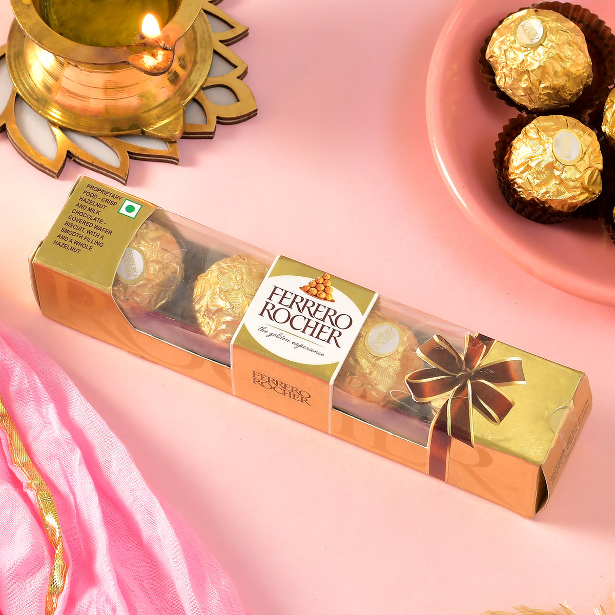 Ferrero Rocher Chocolate and Pavitra Dhaga Gift