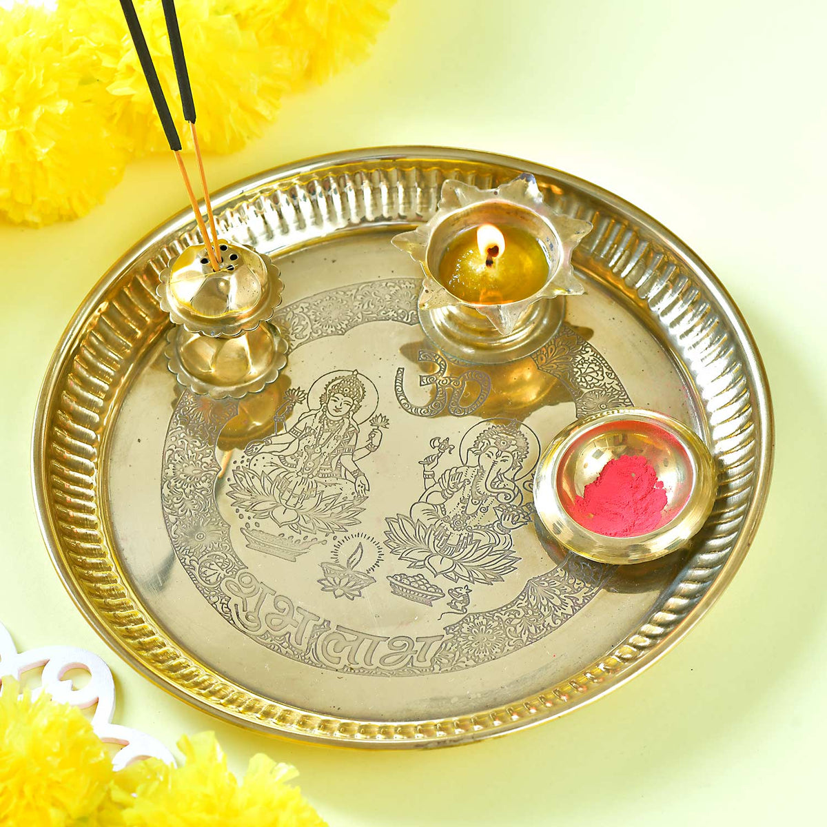 Bhaidooj Festive Puja Thali Gift Combo