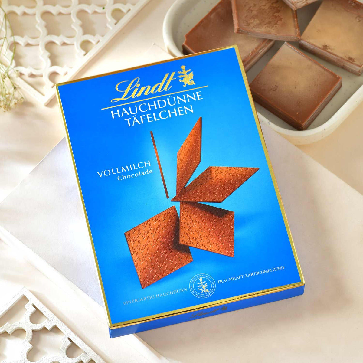 Delightful Lindt Chocolates with Bhaidooj Gift