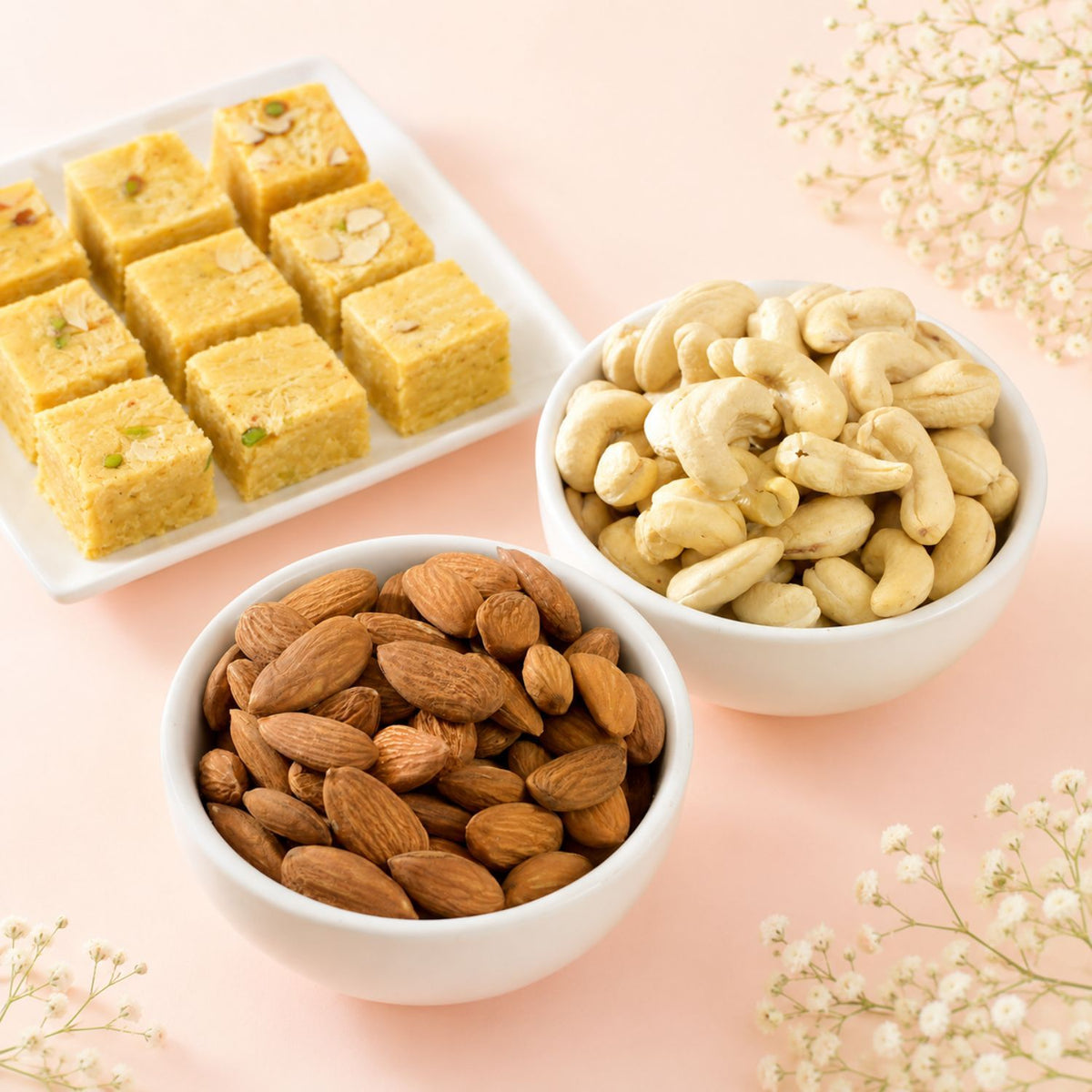 Radha Krishna Thali with Bhai Dooj Goodies