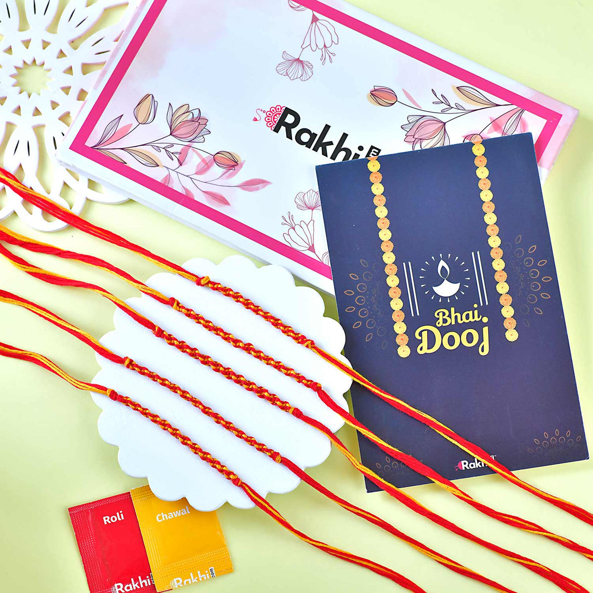 Five Pavitra Bhai Dooj  Dhaga