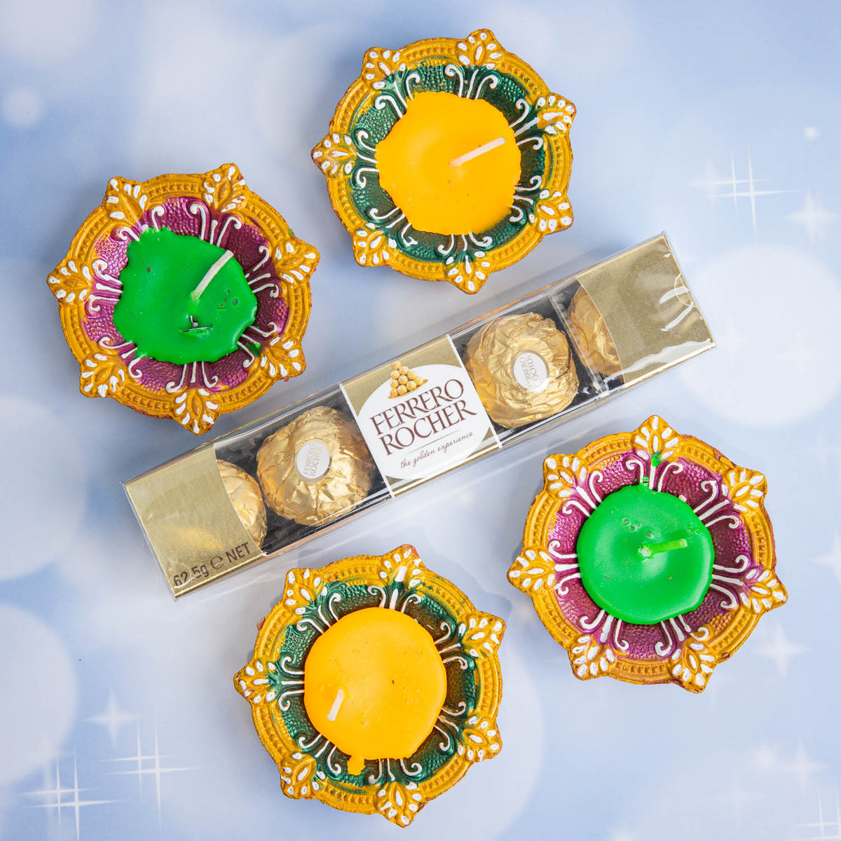 Ferrero Rocher with Diwali Diya Combo