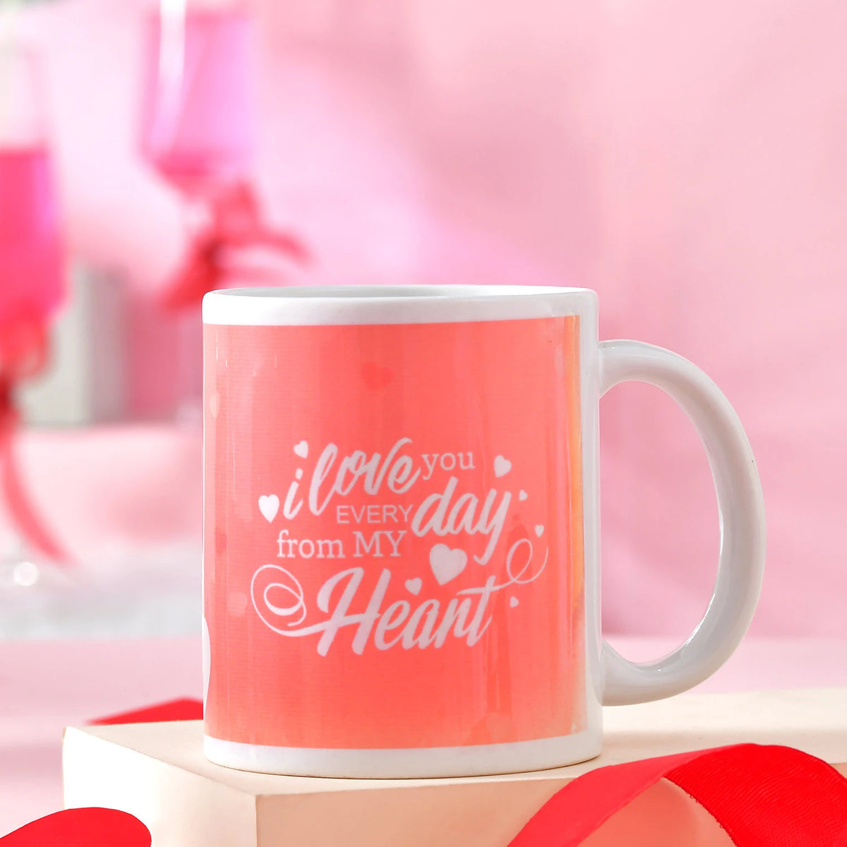 Real Romantic Personalized Photo Mug