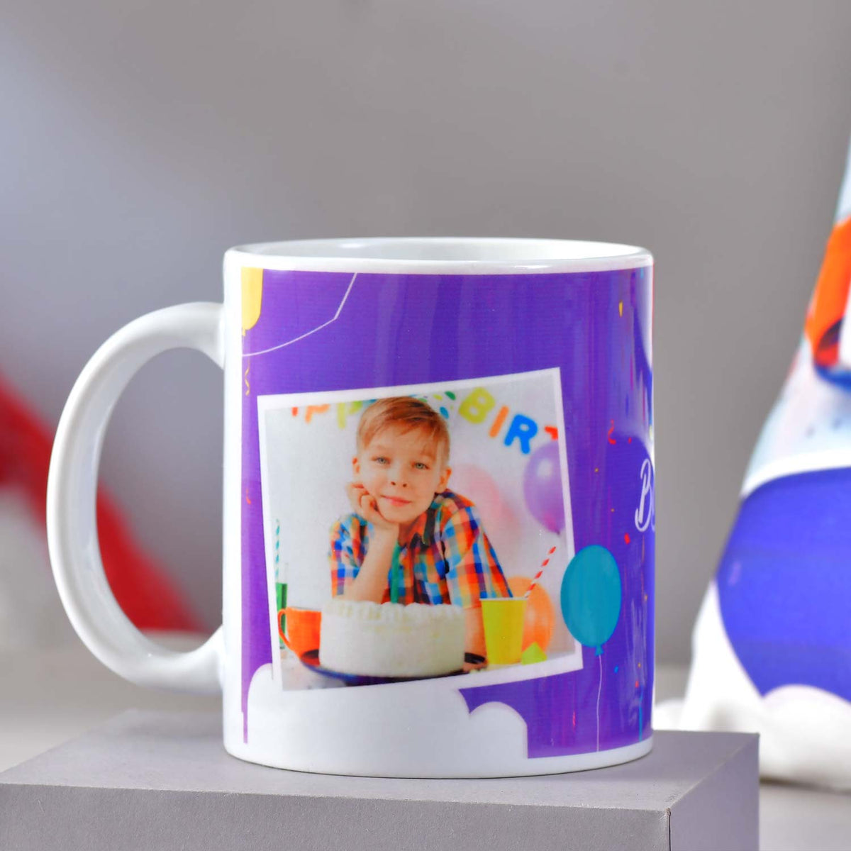 Personalized Photo Birthday Gift Set with Chocolates