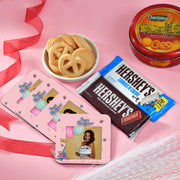 Birthday Tea Coaster, Chocolate and Cookies Gift Set