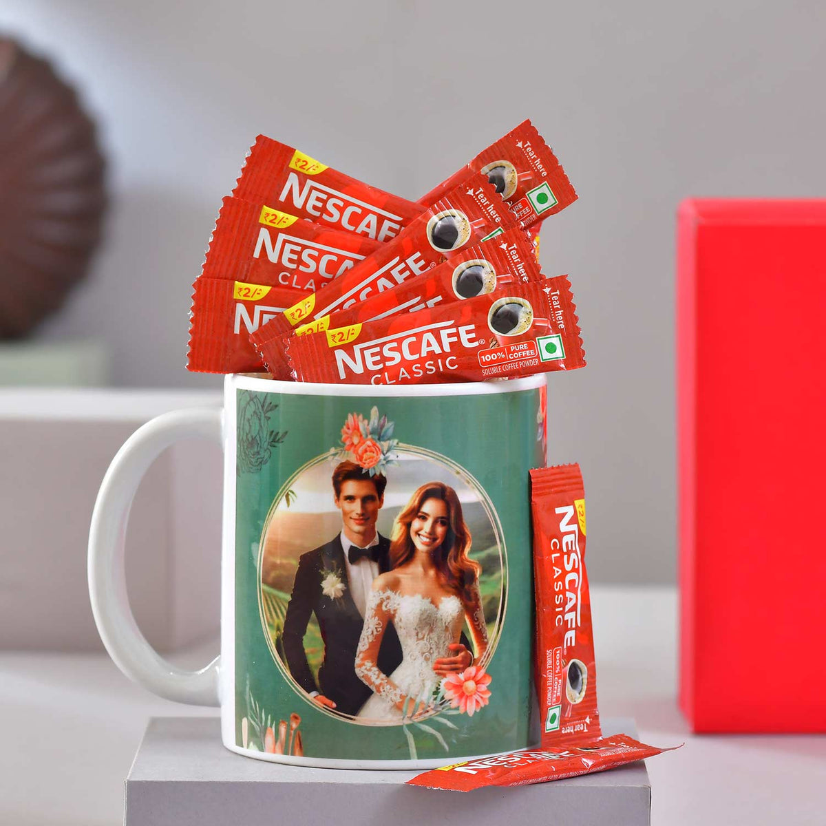 Personalized Coffee Lover Anniversary Gift